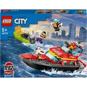 LEGO 60373 City - Palokunnan pelastusvene