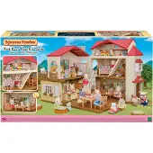Sylvanian Families 5708 Kaupunkitalo ullakolla