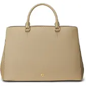 Ralph Lauren Hanna Käsilaukku Nahka 40 cm Beige
