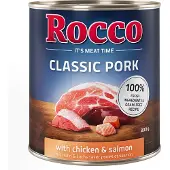 Rocco 12x800g Classic sianliha, kana ja lohi