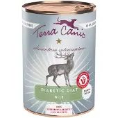 Terra canis 6x 400g Alimentum Veterinarium Diabetic Diet Wild koiran märkäruokaa