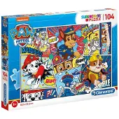 Clementoni Puzzle Paw Patrol 104 Pieces Monivärinen