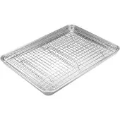 Mareld Uunipannu ritilällä 44 x 31 cm, ruostumatonta terästä