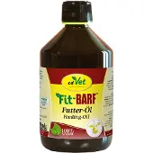 CdVet 500ml Fit-BARF rehuöljy täydennysrehu kissoille / koirille