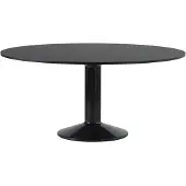 Muuto Midst ruokapöytä 160 cm - Black Linoleum Black