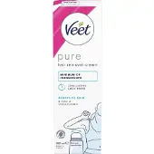 Veet Pure Hair Removal Cream Sensitive Skin Bikini & Underarms 100 ml