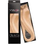 Poze Hairextensions Poze Clip&Go Aidot hiustenpidennykset 12NA/10B Sun