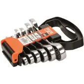 Bahco Hylsyavainsarja 10RM/SH6; 8-19 mm; 6 kpl.