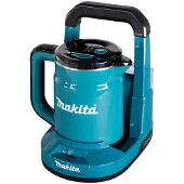 Makita akkukäyttöinen vedenkeitin DKT360Z; 2x18 V (ilman akkua ja laturia)