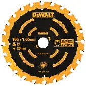 DeWalt Saha-terä - - DT10624QZ - 165mm - Holki 20mm - 24 hammasta