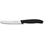 Victorinox - Swiss classic Tomaatti- & Ruokaveitsi 11 cm Musta
