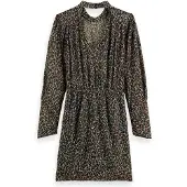 Scotch & Soda 173382 Pitkähihainen Lyhyt Mekko