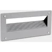 LEDS-C4 Micenas epäsymmetr. IP66 CCT 11x25cm harm., Alumiini/harmaa/sinkki, Alumiini, Moderni,
