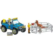 Schleich Dinosaurs Maastoajoneuvo Ja Dinosaurushahmo