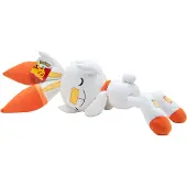 Pokémon Nukkuva Scorbunny-pehmo 45 Cm
