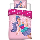 Barbie Bed Linen Junior 032 - Multi/patterned - 100X140CM;40X45CM