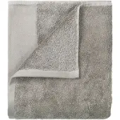 Blomus Set Of 4 Guest Hand Towels - 30 X 30 Cm - Riva - Satellite - Grey - 30X 30CM