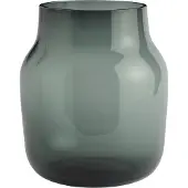 Muuto Silent maljakko Ø 20 cm Dark Green