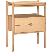 Hubsch Appeal Sengebord - Beige - ONE SIZE x 45