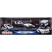 Majorette Poliisiajoneuvot 4-Pack Lahjapakkaus