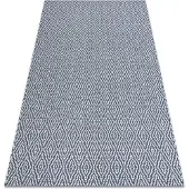 Rugsx Casa 22084 timantit matto - laivastonsininen / kerma
