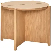 Hubsch Dash Side Table Natural - Beige - ONE SIZE
