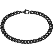 Lykken Strong teräs panssariranneketju 6 mm mattamusta 21 cm