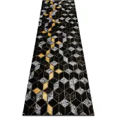Rugsx Gloss 400b 86 moderni matto musta