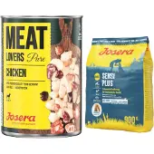 Josera 12x800g Meatlovers Pure kana koiran märkäruoka