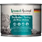 Venandi Animal 6x200g Animal Monoprotein kalkkuna Venandi kissan märkäruoka