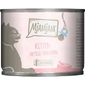 MjAMjAM 6x200g Kitten Juicy Chicken with Salmon Oil Märkä kissanruoka