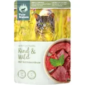 Pure Nature 12x85g Feline kana & fasaani kissan märkäruoka