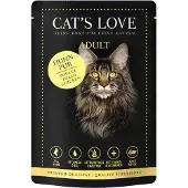 Cat's Love 24x85g kana kissan märkäruoka