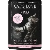 Cat's Love 12x85g Junior kana kissan märkäruoka