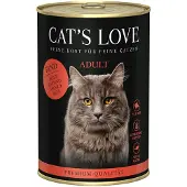 Cat's Love 24x400g nauta kissan märkäruoka