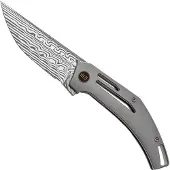 We Knife Speedliner Linerlock Damascus