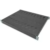Digitus 1U FIXED SHELF FOR 600 MM DEPTH RACKS 43X483X358 MM, ADJUST. UP TP 550 MM DEPTH, BLACK (DN-97645)