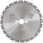 Dewalt Katkaisuterä puulle DT4301-QZ; 250x30x3,0 mm; Z24; 10°