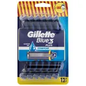 Gillette Blue 3 Comfort kertakäyttöhöylät miehille 12 kpl