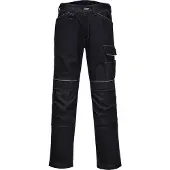 Portwest PW304 musta lightweight stretch-housut