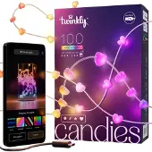 Ledworks Valoketju - - Sydän - 100 LEDIÄ - Monivärinen - 6 m