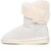 Gooce Talvisaappaat 'Florine' offwhite / villanvalkoinen