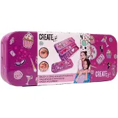 Create It! ! 26-osainen meikkisetti metallirasiassa