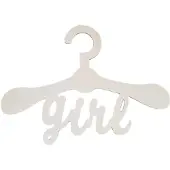 Gerkimex Multiplex Wooden Children's Clothes Hanger Girl