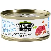 Greenwoods 48x70g Delight tonnikalafilee ja anjovis kissan märkäruoka