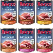 Rocco 24x400g Classic Pork lajitelma koiran märkäruoka