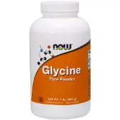 Now , Glyysiini, Puhtaan Powder, 1 lb (454 g)