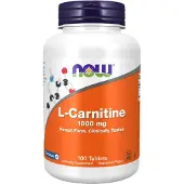 Now , L-Siirappi, 1,000 mg, 100 Tabletti