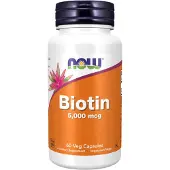 Now Biotiini 5000 mcg - 60 Veg-kapselia