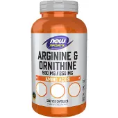 Now Arginiini & ornitiini, 500/250 - 250 kapselia